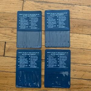 Auto Insurance ID Card/Registration Holders - What To Do At An Auto Accident